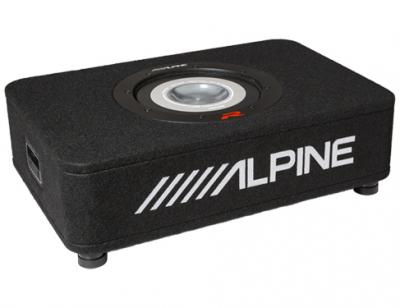 10" Alpine Halo R-Series Shallow Pre-Loaded Subwoofer Enclosure - RS-SB10