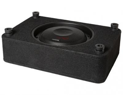 10" Alpine Halo R-Series Shallow Pre-Loaded Subwoofer Enclosure - RS-SB10