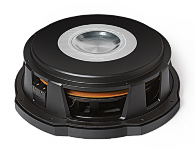 Alpine 10 Inch Shallow Mount Subwoofer with Dual 4-ohm Voice Coils - RS-W10D4