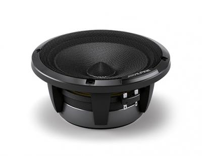 6.5" Alpine Status Hi-Resolution 2-Way Slim-fit Component Speaker Set - HDZ-65CS