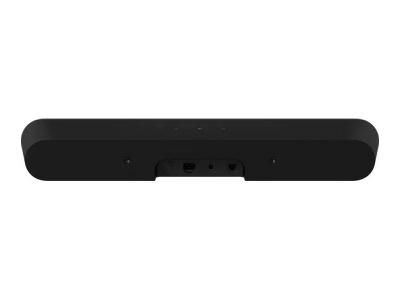 Sonos Compact Soundbar For Music TV in Black - Ray (B)